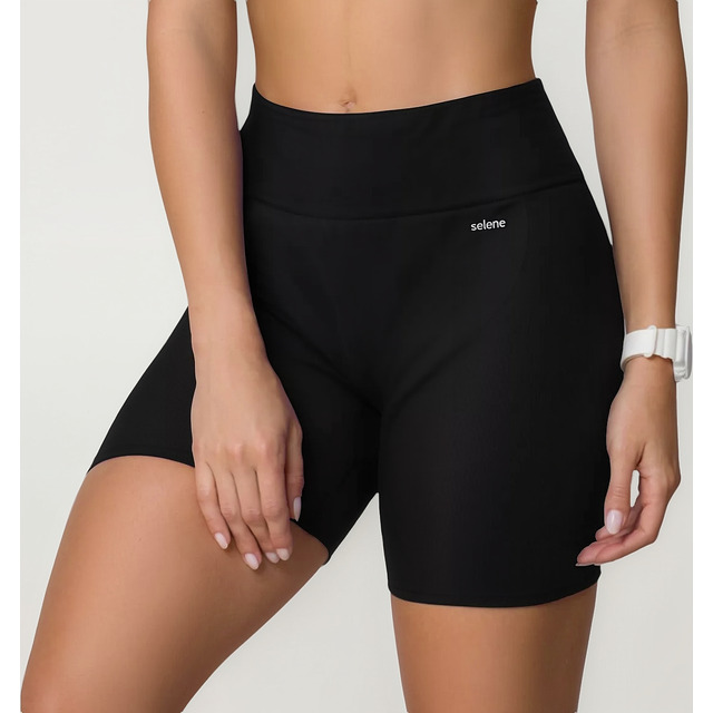 Short Selene Sem Costura Bermuda Fitness Academia Corrida Short Selene Sem Costura Bermuda Fitness Academia Corrida