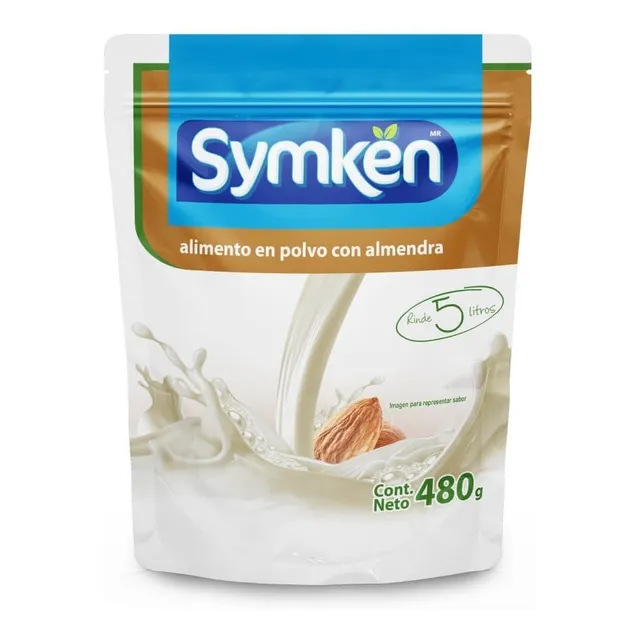 Leche De Almendra | Bolsa 480g | Symken Rinde 5 Litros