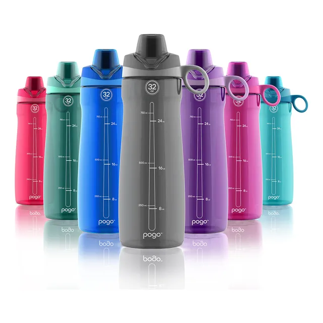 Botella Agua Plastico Sin Bpa Tapa Chug 32 Onza
