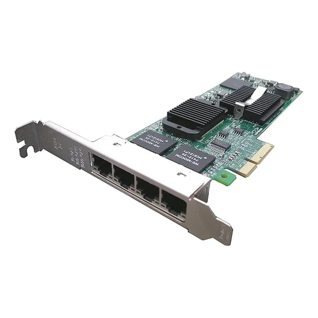 Tarjeta De Red Dell Intel Pro/1000 0h092p 4 Puertos