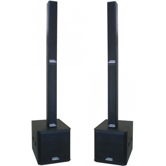 Alto-falante NHL Pro Sound VL6000 portátil preto 127/220V