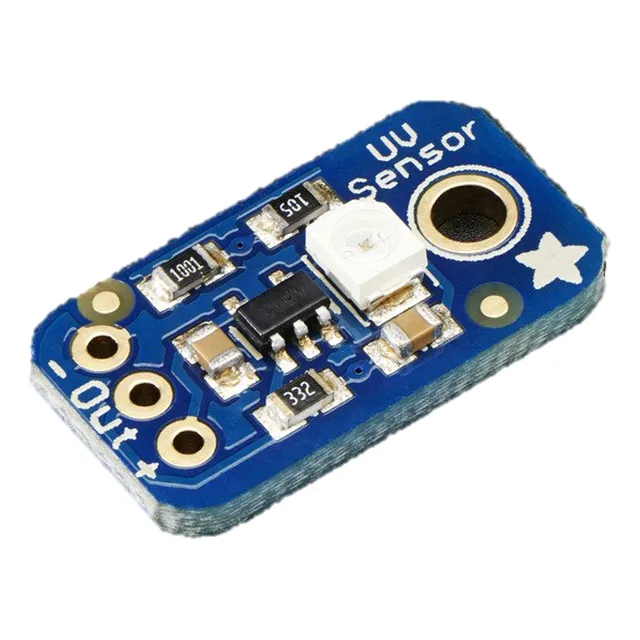 Adafruit Sensor De Luz Uv Ultravioleta Analogico, Guva-s12sd