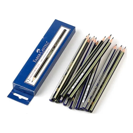 Lapiz Negro Goldfaber 1221 Faber Castell X 12 Unidades