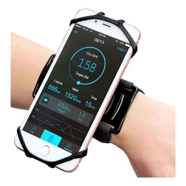 Soporte Brazalete Para Celular Manos Libres 180° De Rotación