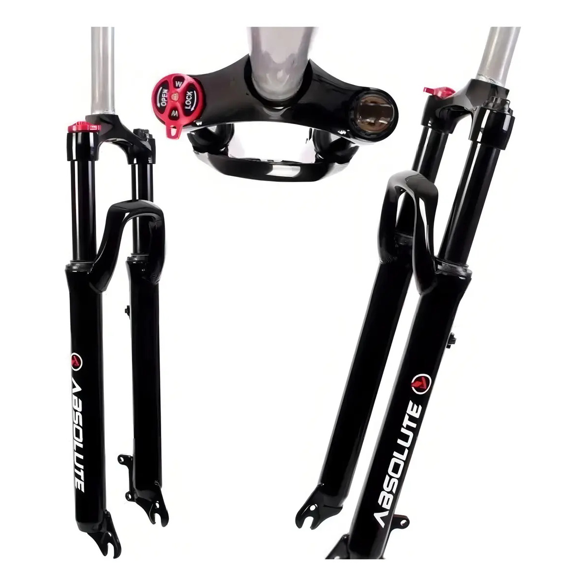 Garfo Suspensão Absolute Aro 29 100mm Trava Pré-load Alumínio Garfo Suspensão Absolute Aro 29 100mm Trava Pré-load Alumínio