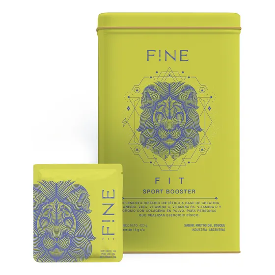 Colágeno Fine Fit sabor de frutos del bosque