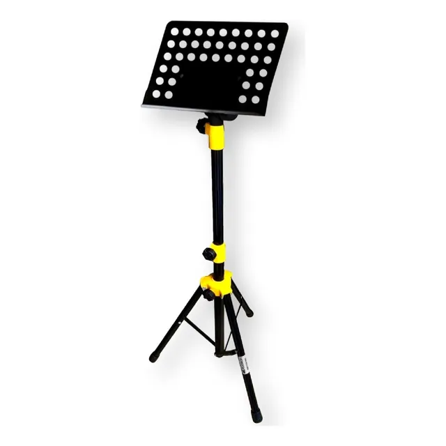 Atril Pedestal Pesado De Director Para Partitura Profesional