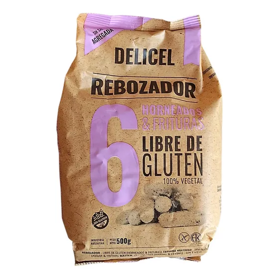 Rebozador Delicel Sin Tacc Y Kosher X 500 Grs