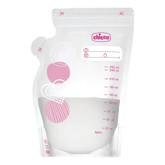 Bolsas De Almacenamiento Para Leche Materna Chicco