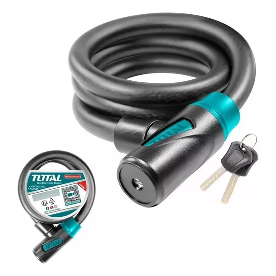 Candado Para Bicicleta Con Llave 20x1200mm Reforzado