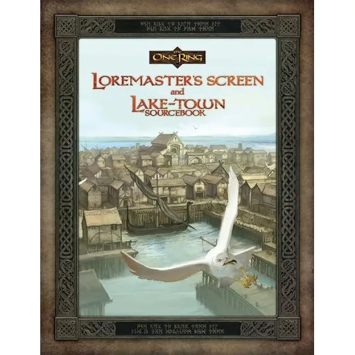 The One Ring Loremaster's Screen And Laketown Guide Pantalla