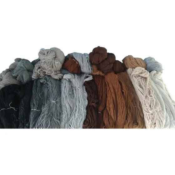 Lanas De Alpaca 100% Colores Naturales