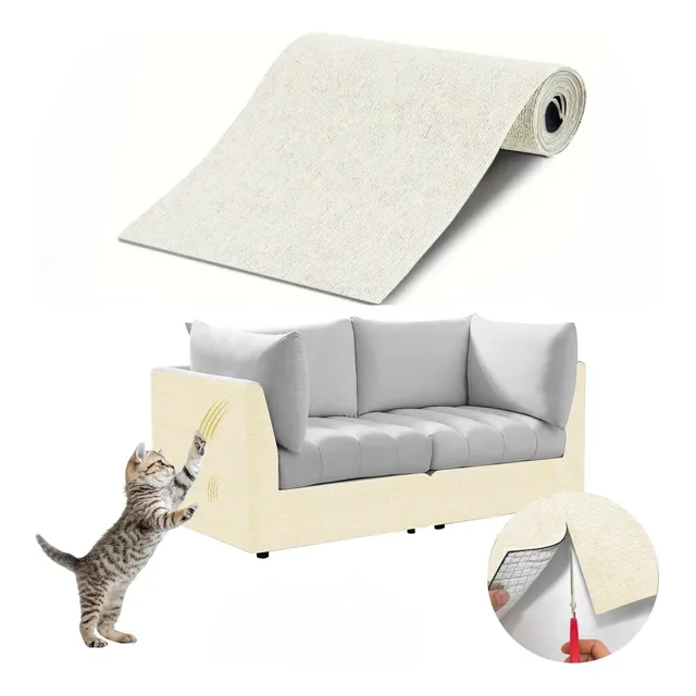 Rascador Protector Gatos Sofa Cama Muebles Esquina Adhesivo
