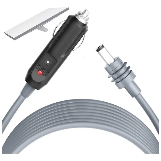 Cabo 12v/24v De Carregamento Para Starlink Mini Cinzeiro 2m