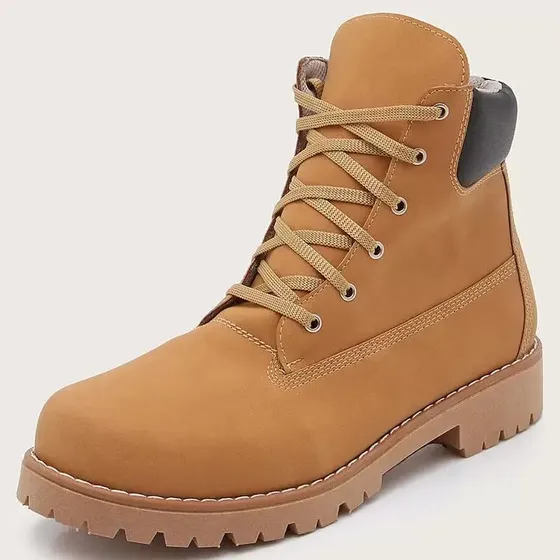 Borcegos Hombre Comodos Botitas Botas Acordonados Zapatillas