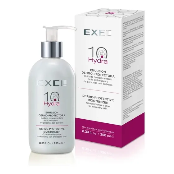 Hydra 10 Exel Crema Corporal Pieles Secas Diabetes 