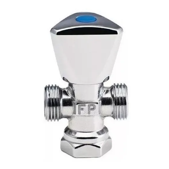 Llave De Arresto 1/2 X 1/2 X 1/2 F P Doble Salida