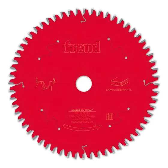 Disco De Serra 185mm Para Mdf Revestido 60 Dentes Freud