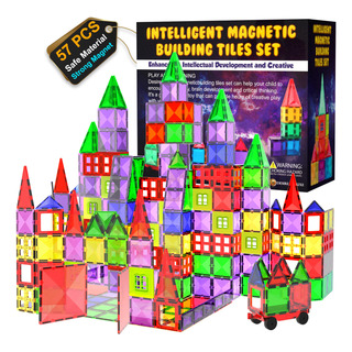 Bloques De Construcción Magnéticos Toy Desire Deluxe, 57 Uni Bloques De Construcción Magnéticos Toy Desire Deluxe, 57 Uni
