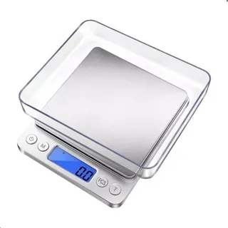 Balança Digital Mini De Alta Precisão Portatil 0,1g Até 2000g Para Cozinha Balança Digital Mini De Alta Precisão Portatil 0,1g Até 2000g Para Cozinha