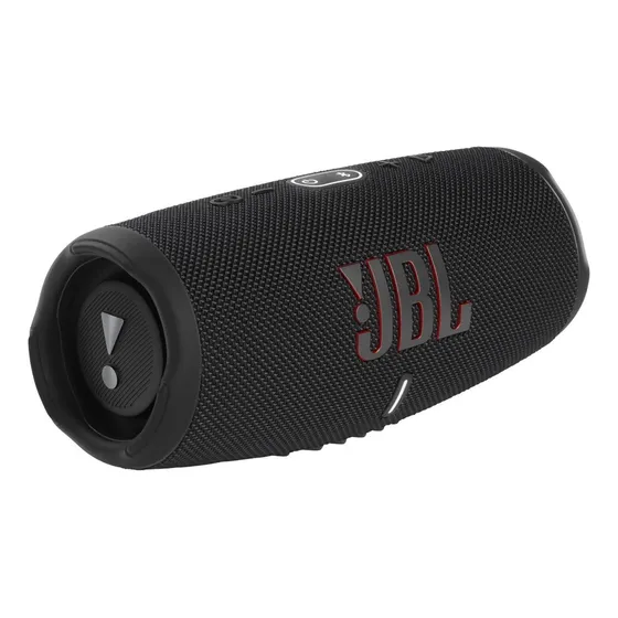 Corneta Jbl Charge 5 Negra Waterproof, Bluetooth, 20 Horas