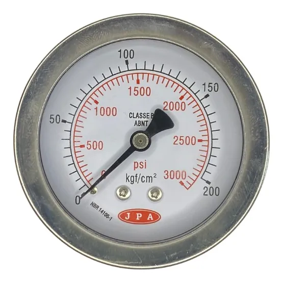 Manômetro Angular Dn 62mm - 3000psi X 200kg