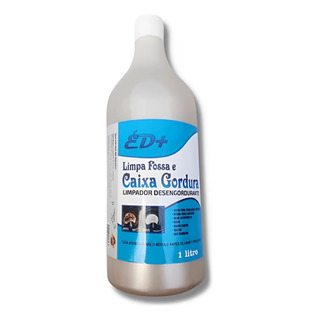 Limpa Fossa E Caixa De Gordura Ralo 1 Litro Ed+ Químico Limpa Fossa E Caixa De Gordura Ralo 1 Litro Ed+ Químico
