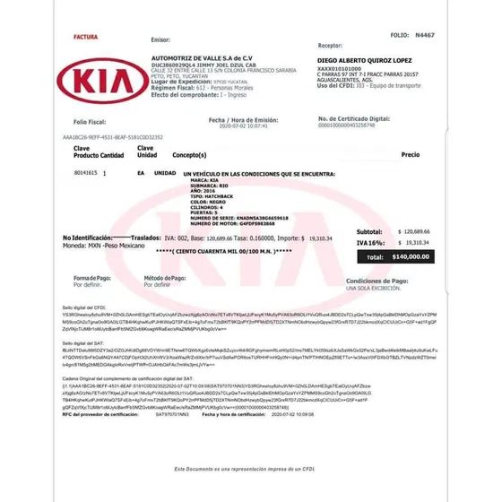Refactura Para Autos Motos Ante El Sat 
