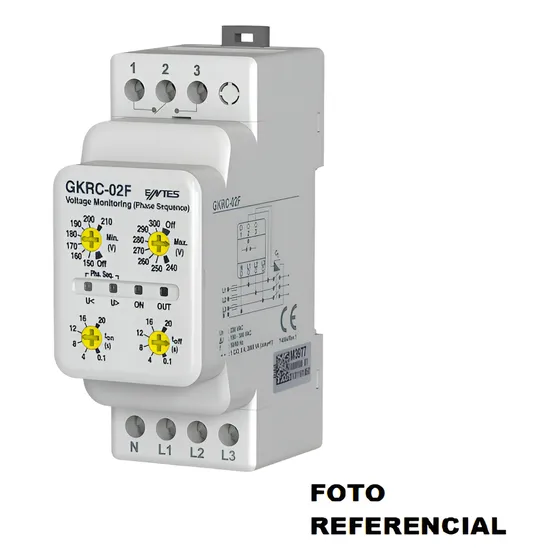 Protector Voltaje Integral Trifasico 10 Amp 110v 300vac