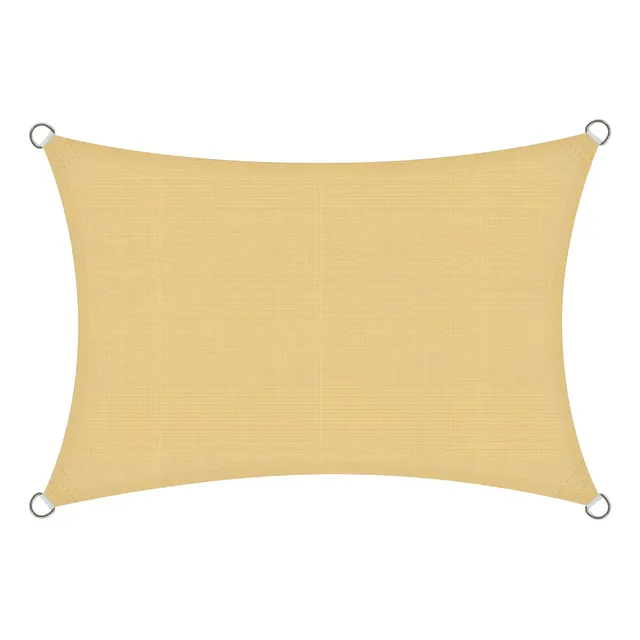 Toldo Malla Sombra Vela Rectangular 5 X 3 Mt Jardin