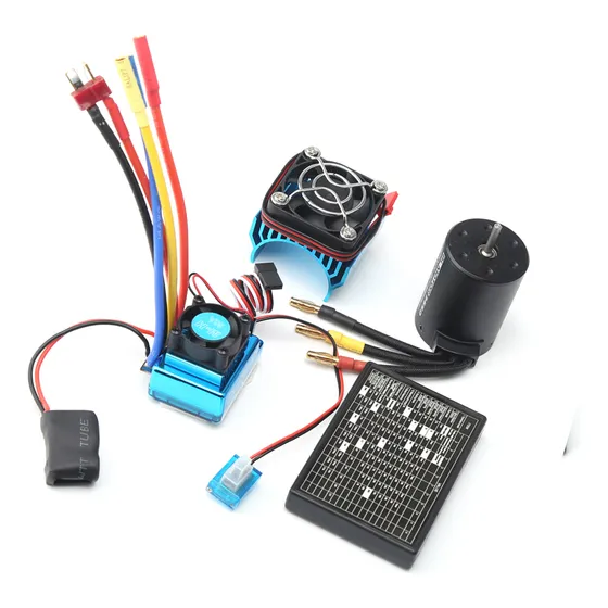 Esc Para Coche Rc 1/10, Motor 3650, 3900 Kv, 80 A