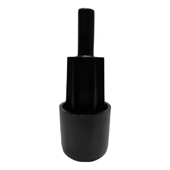 Pata Plástica Central Para Base De Cama Rosen/cic Color Negro