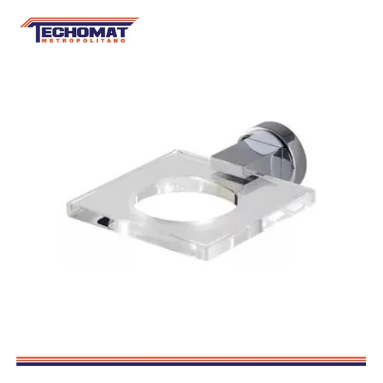 Porta Vaso Quadra Baño Cromo 37pva820 Fp