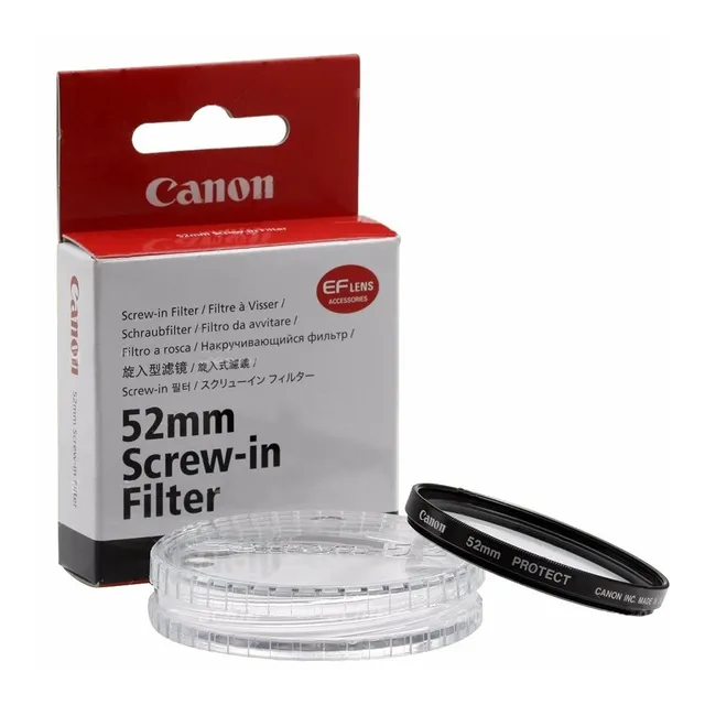 Filtro Canon Uv Protector 52mm Original Japón + Envío