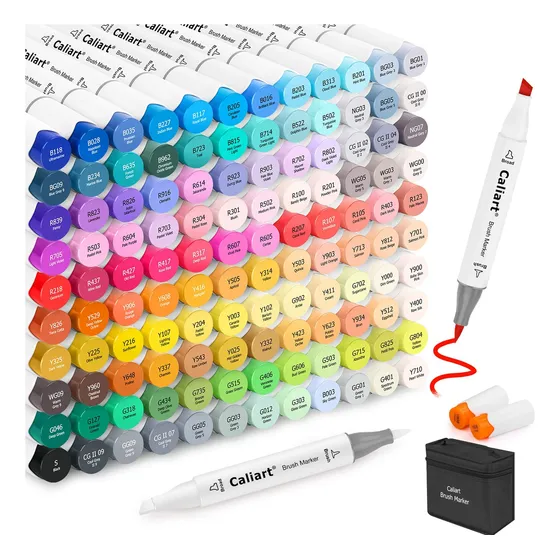 Set De Marcadores Caliart 121 U Multi1