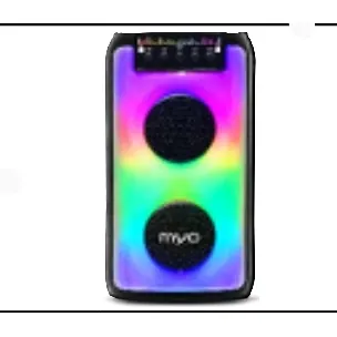 Corneta Mystic 6.5  Recarga 15w Doble Bajo Luz Led