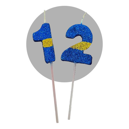 Vela Para Cumpleaños De Boca Numero Con Pinche Y Pabilo Vela Para Cumpleaños De Boca Numero Con Pinche Y Pabilo