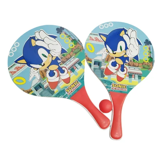 Paletas Para Playa Sonic Prime Original Y Oficial