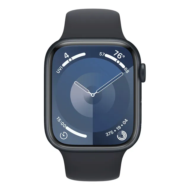 Apple Watch Serie 9 Gps Midnight 45mm Aluminio M/l Mr9a3lw A