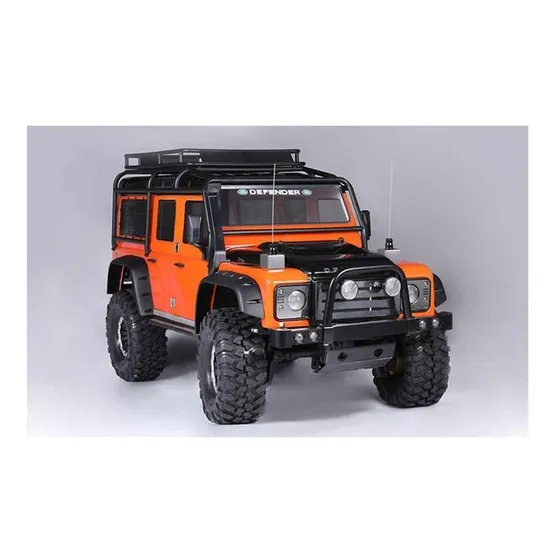 Traxxas Trx-4 Land Rover Defender Pre-painted Body W/exocage