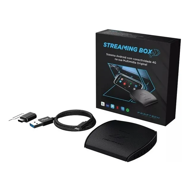 Faaftech Streaming Box Desbloqueio Tela e Aplicativos