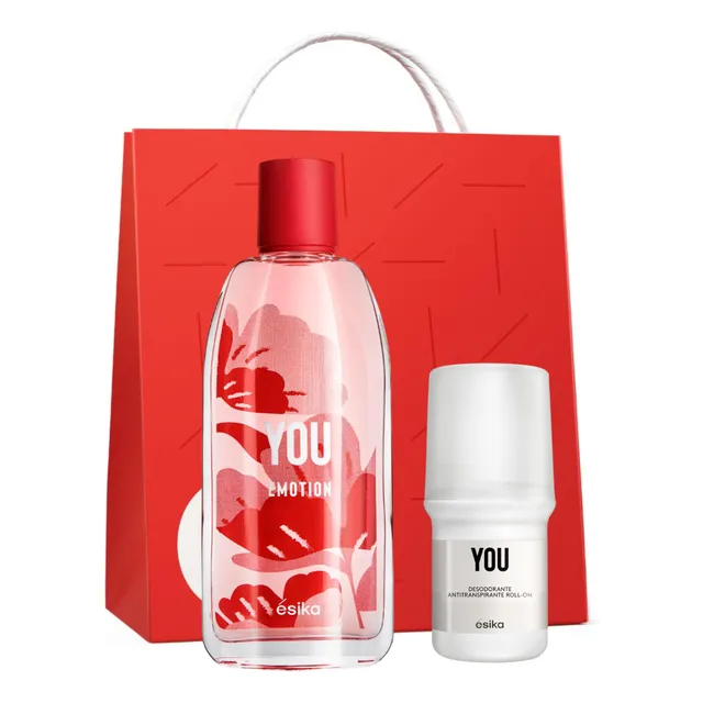 Set You Emotion Ésika Perfume + Deo + Bolsa De Regalo