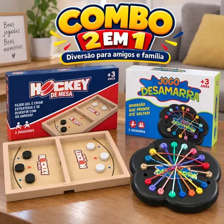 Jogo Desamarra Tabuleiro Divertido Brinquedo Interativo
