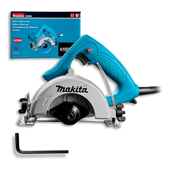 Serra Mármore Makita 1450w 4100nh2z 125mm Profissional 127v