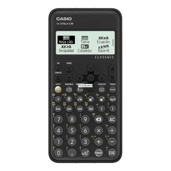 Calculadora Cientifica Casio Fx 570la Cw Classwiz Negra
