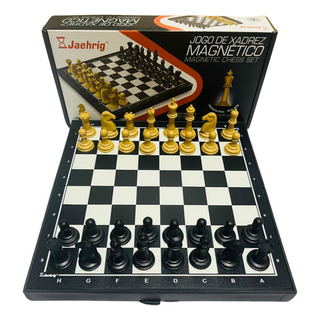 Jogo De Xadrez Magnético Chess Set Jaehrig Rei 5,2 Cm Jogo De Xadrez Magnético Chess Set Jaehrig Rei 5,2 Cm
