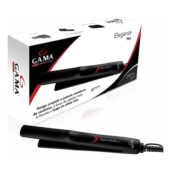 Prancha Chapinha Eleganza Plus 210°c Gama Bivolt Full