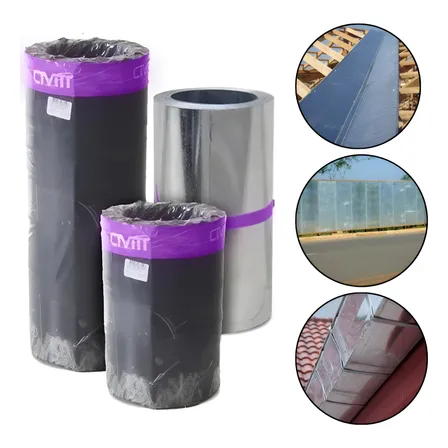 Bobina Chapa 20 Cm X 25 M Galvalume Folha Calha Rufo