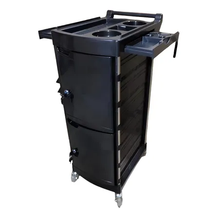 Carro Ayudante Multifuncional Barber Premium Cajones Locker