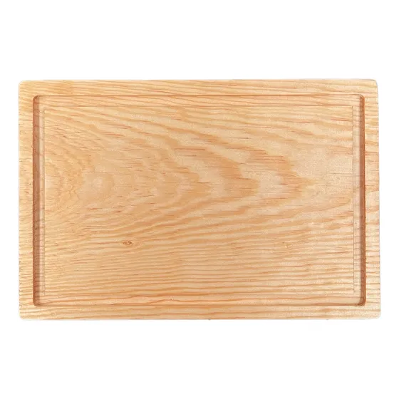 8 Pzas Tabla Picar Plato Premium Estufado Curado De Madera